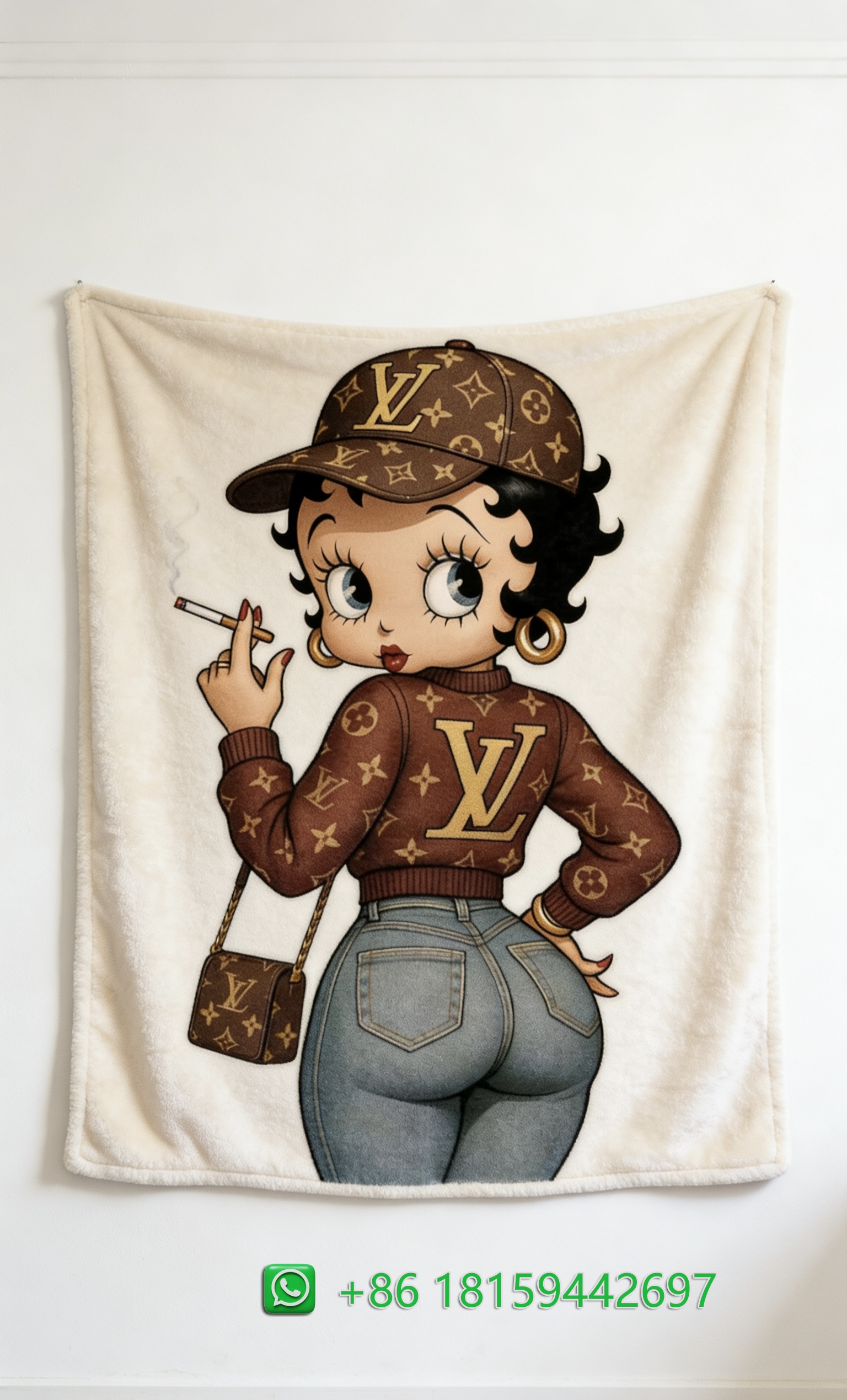 Louis Vuitton Throw Blankets